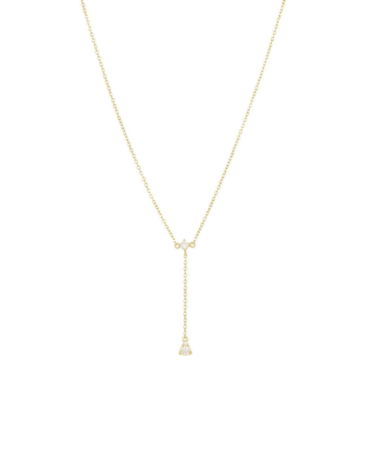 Petite Y Necklace