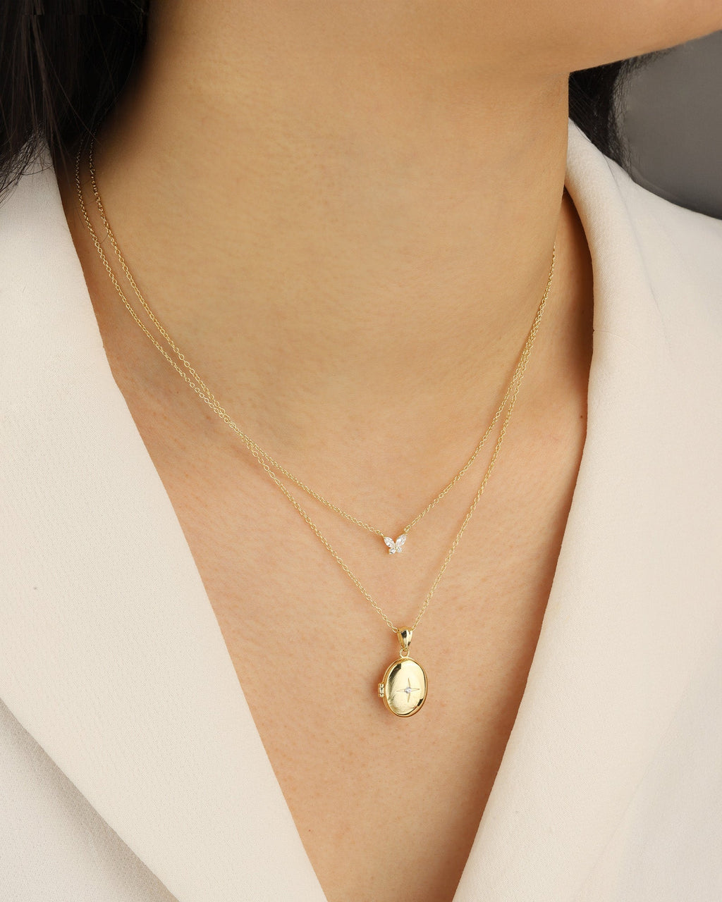 Petite Butterfly Necklace