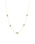 Evil Eye Station Necklace