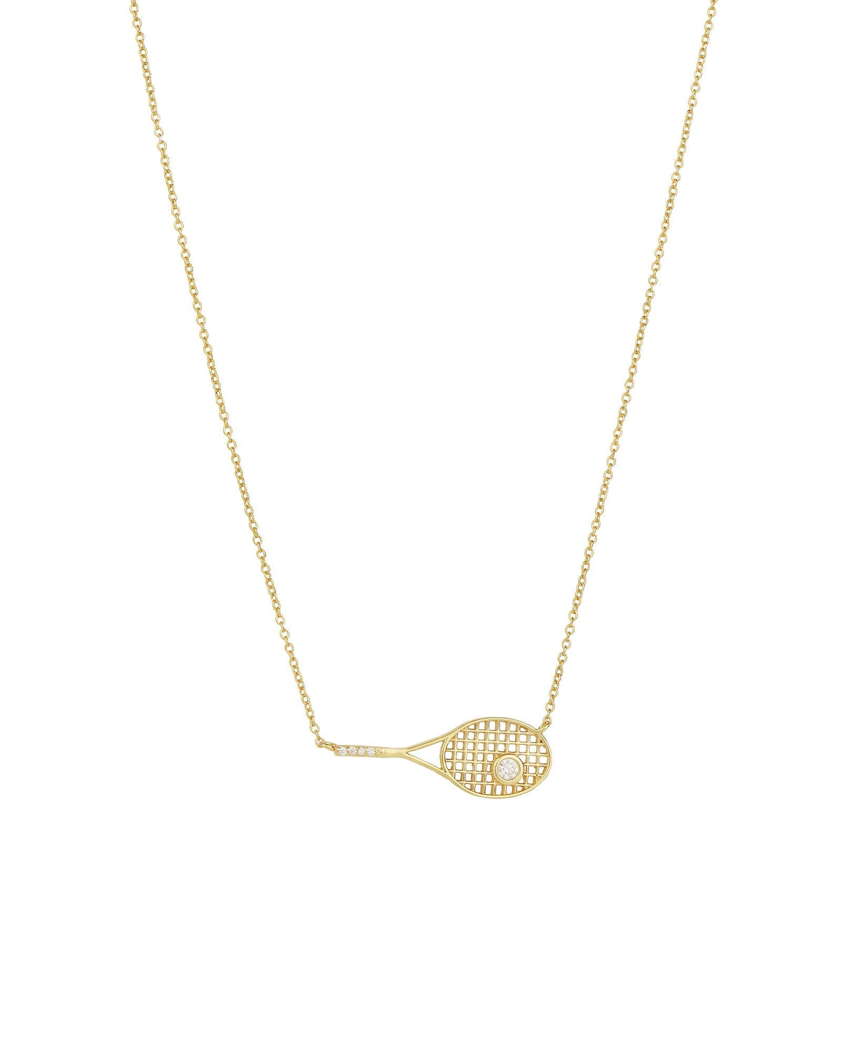 Courtside Pendant Necklace