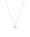 Evil Eye Bezel Necklace