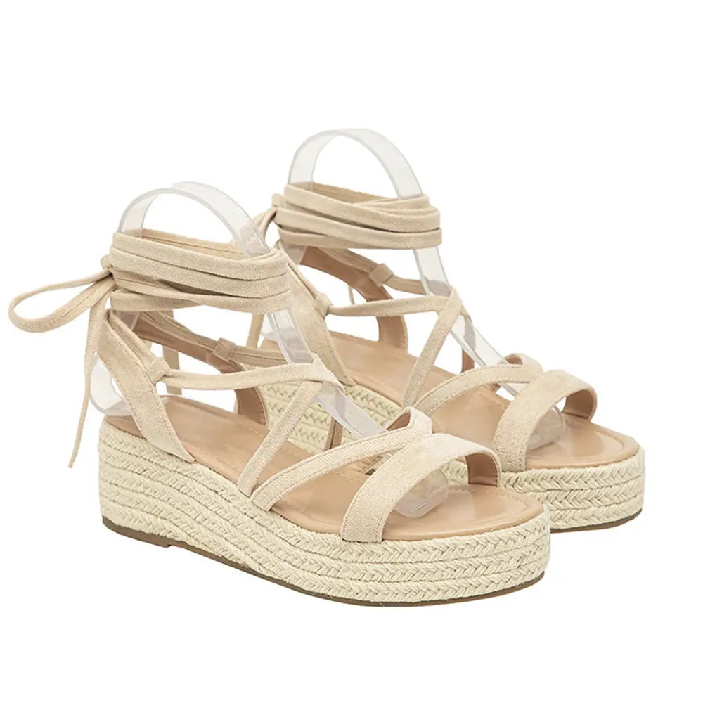 Espadrilles with Platform Soles