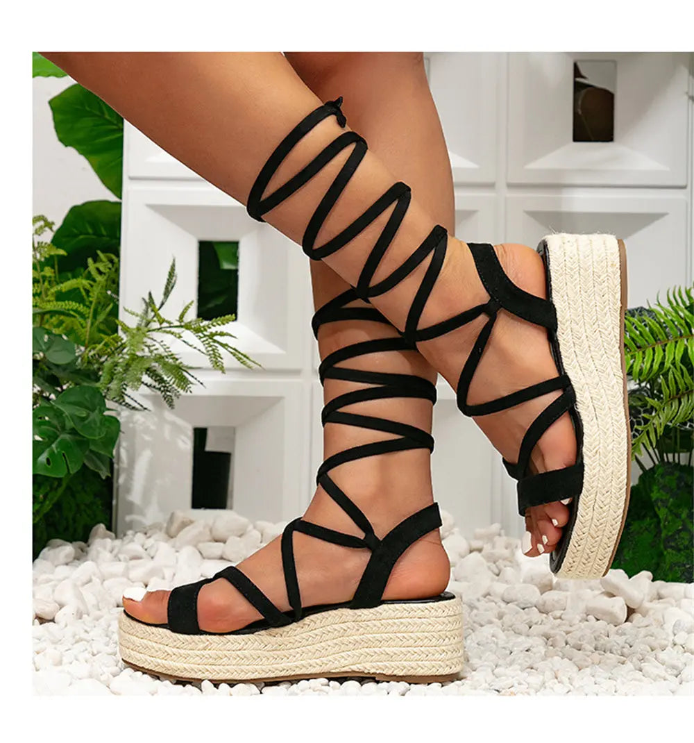 Espadrilles with Platform Soles