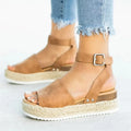 Sandanles Boheme Brown Suede