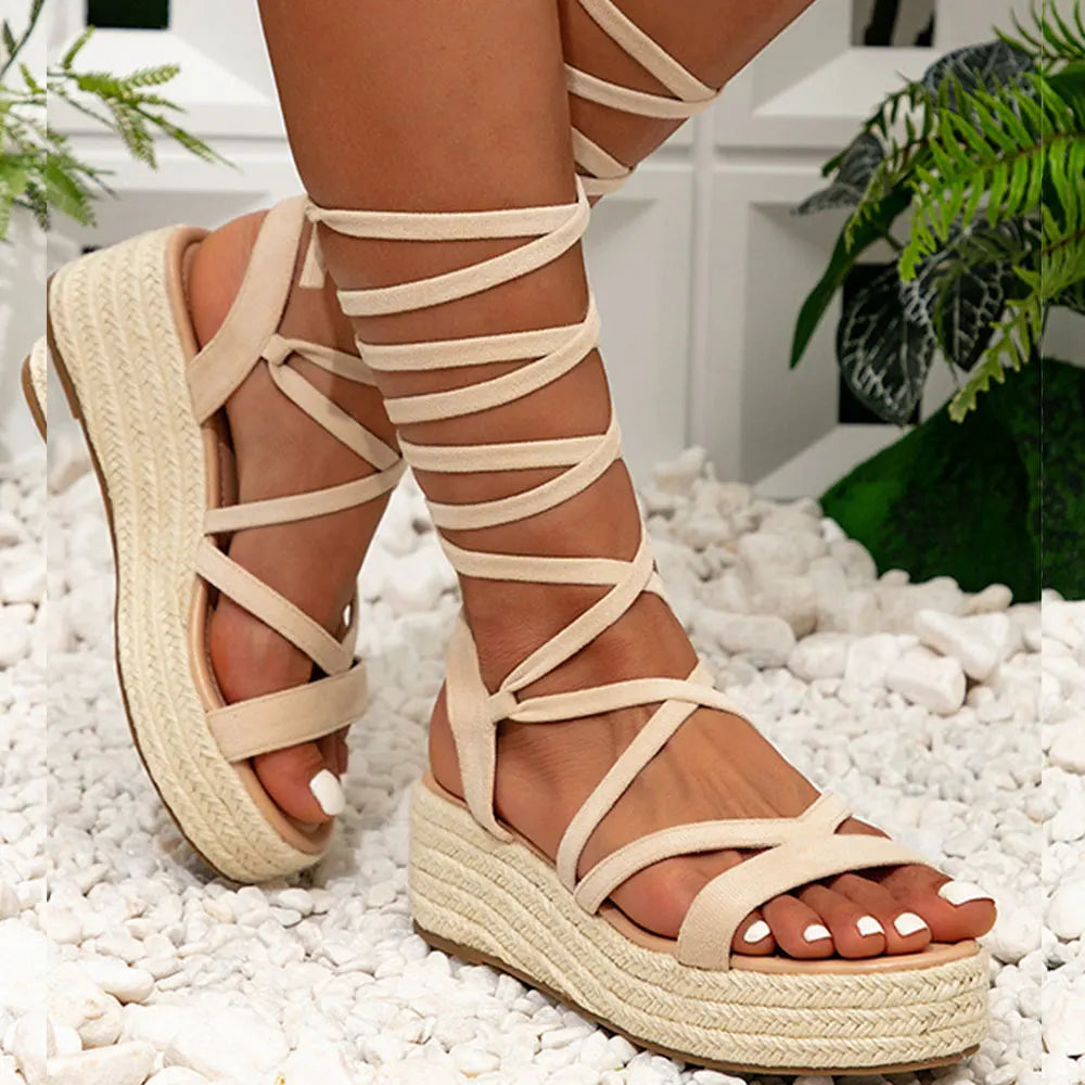 Espadrilles with Platform Soles
