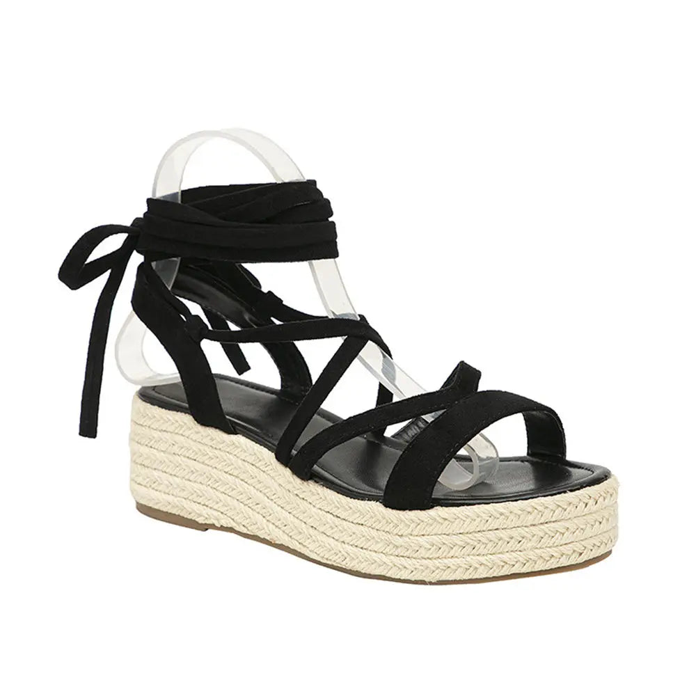 Espadrilles with Platform Soles