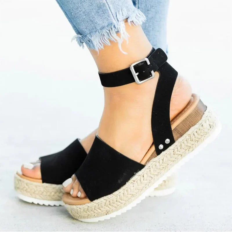 Sandanles Boheme Brown Suede