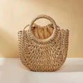 Boho-Style Woven Beach Bag
