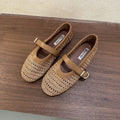 Bohemian-Style Crochet Baby Ballet Flats