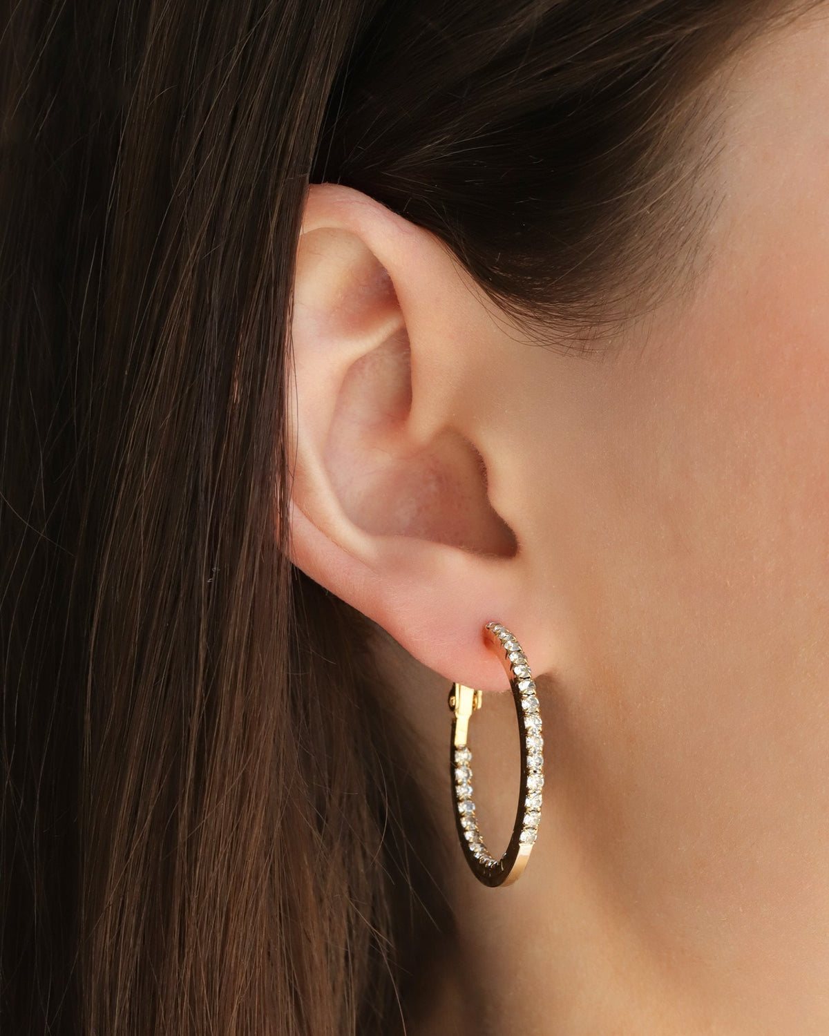 Double Vision Hoops | 30mm