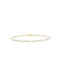 1 Row Mixed Pearl Crystal Coil Cuff