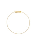 Round Crystal Tennis Bracelet | 1.3mm