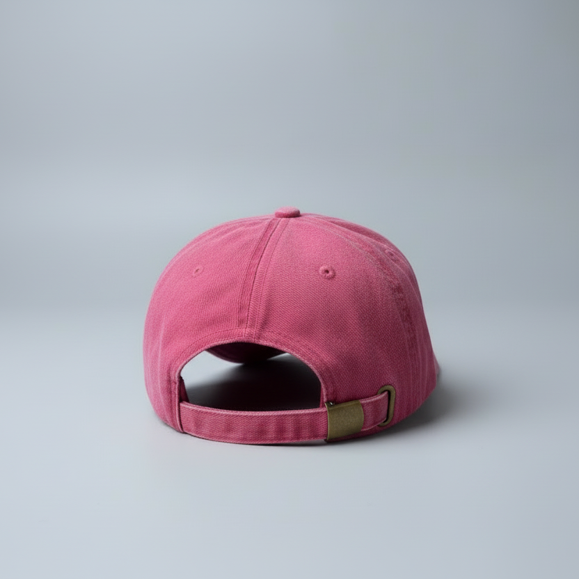 Classic Red Washed Cotton Cap