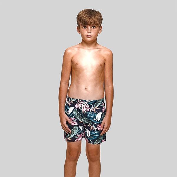 Roscoe Green Boys Swim Trunks
