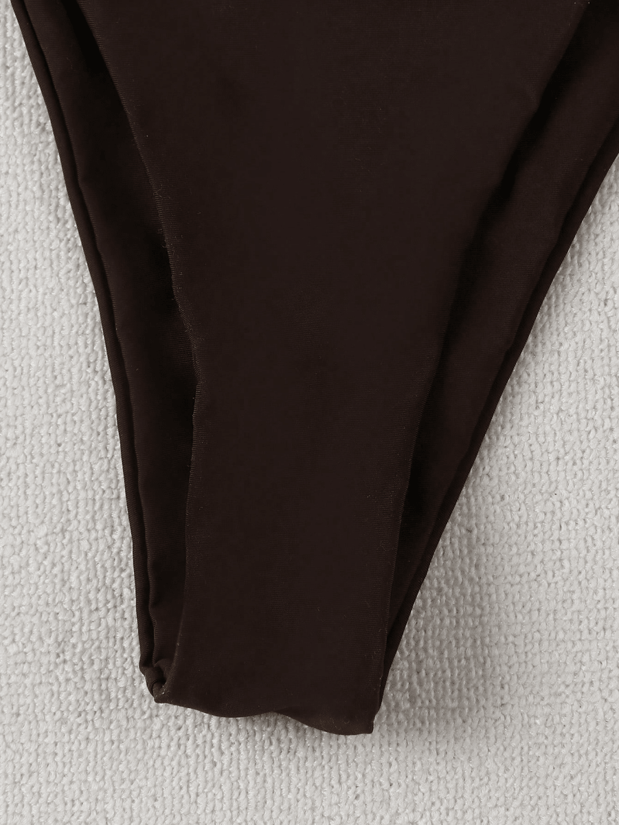 Ebony Bikini – Push-Up with Geometric Beads