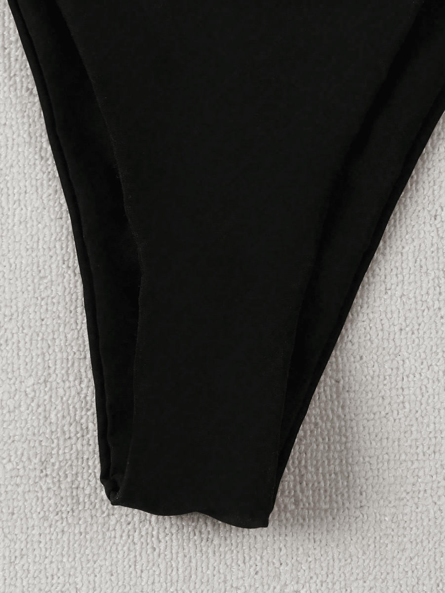 Ebony Bikini – Push-Up with Geometric Beads