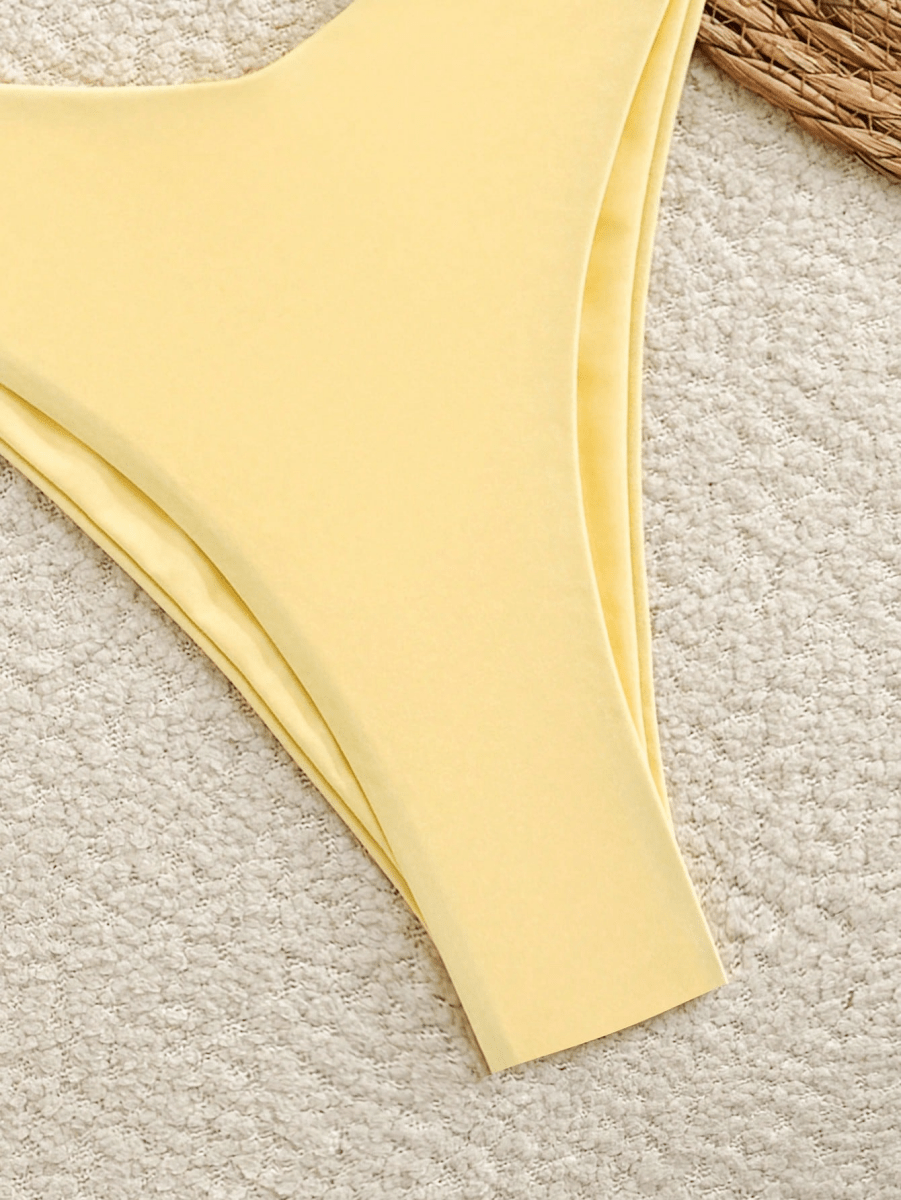 Malibu Bikini – Triangular Halter Top with Adjustable Straps