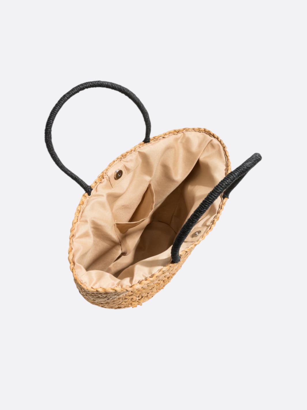 Wicker shopping bag