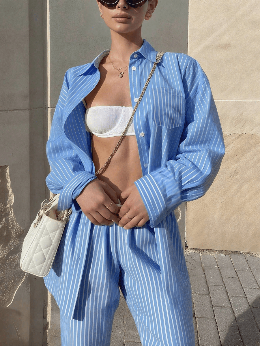 Capri Striped Spring/Summer Set