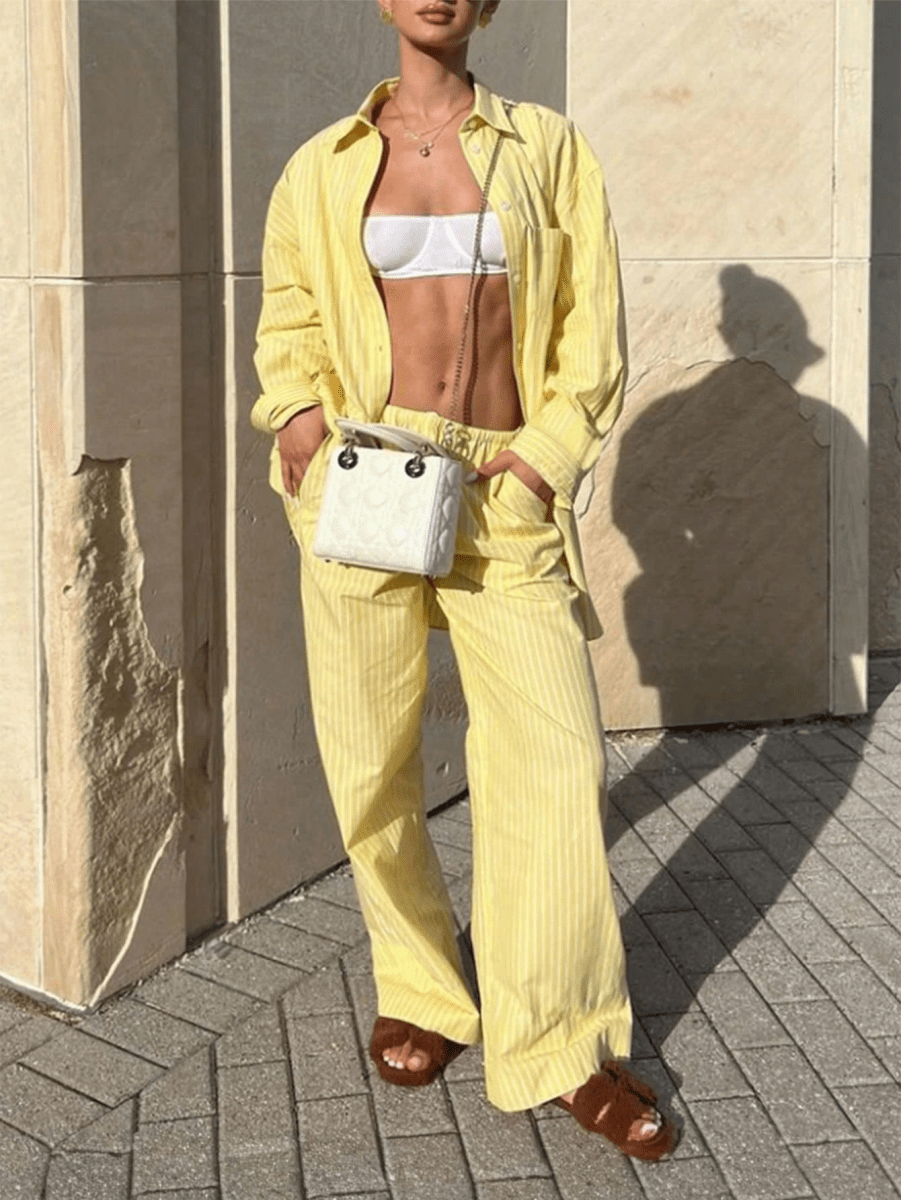 Capri Striped Spring/Summer Set