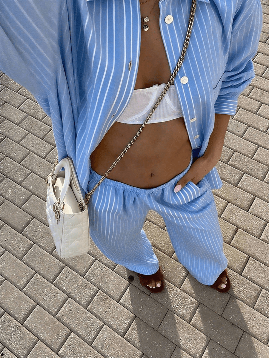 Capri Striped Spring/Summer Set