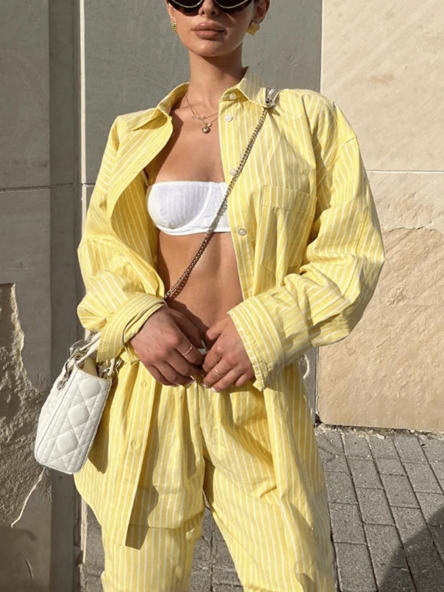 Capri Striped Spring/Summer Set