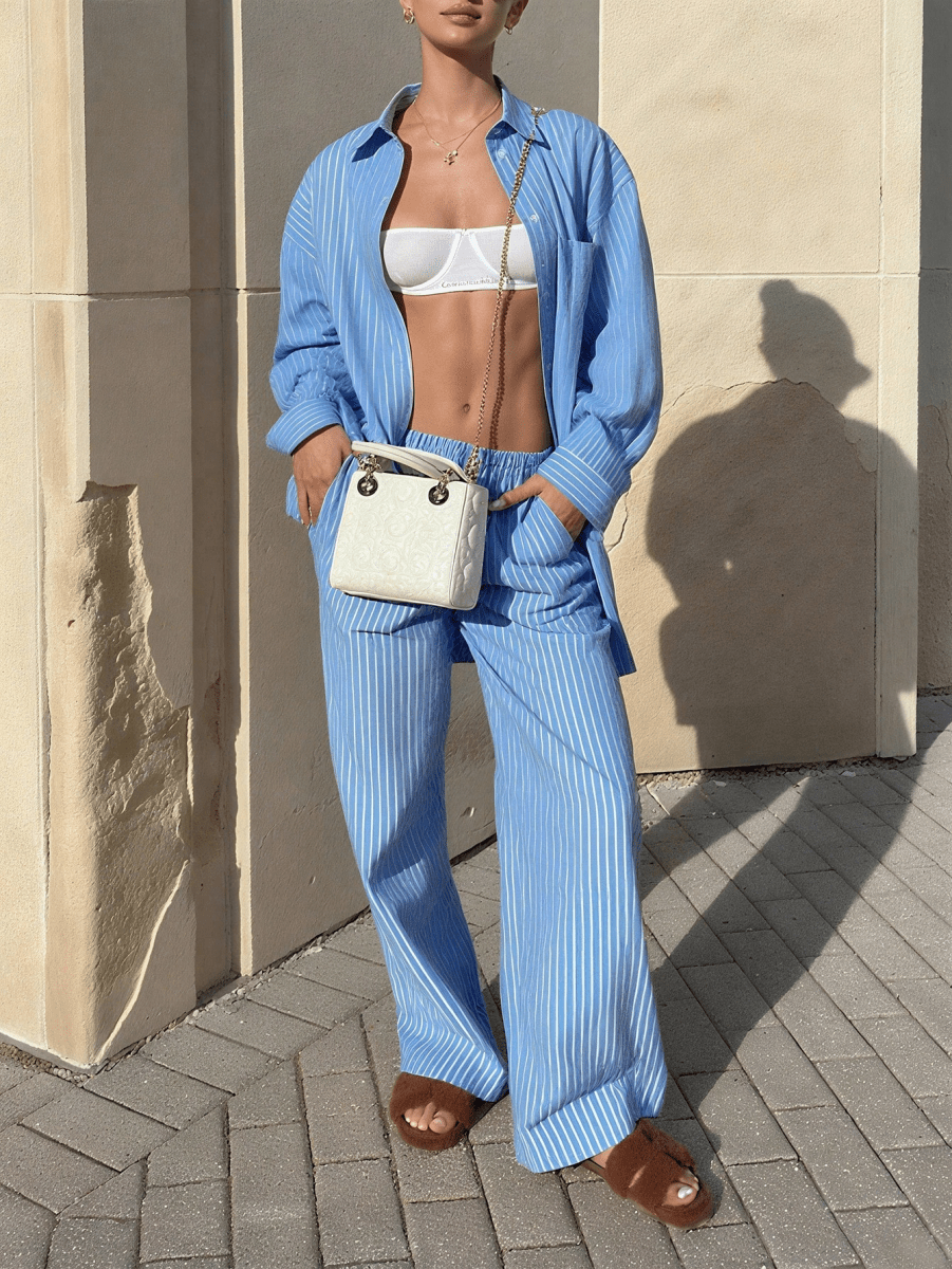 Capri Striped Spring/Summer Set