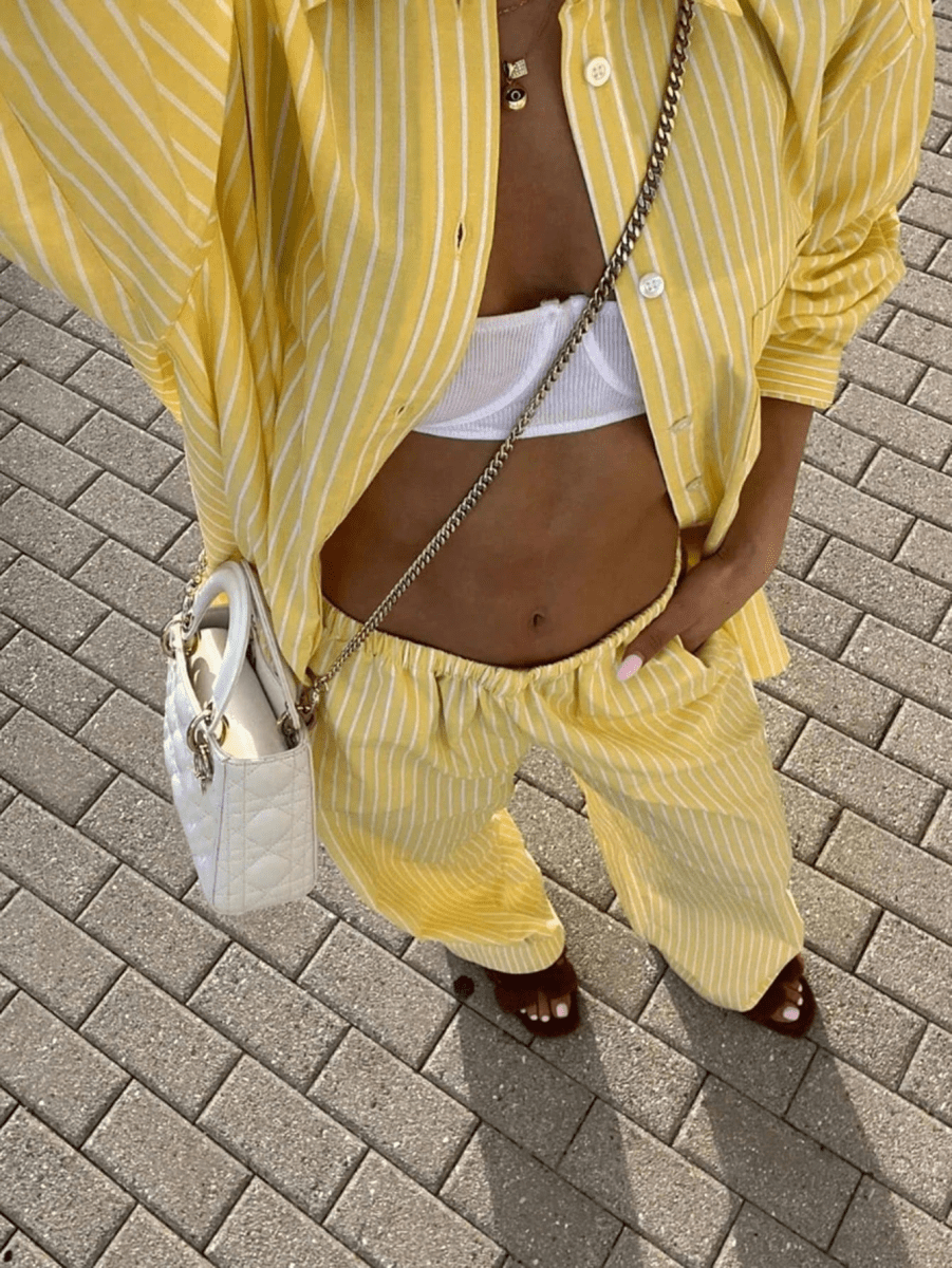 Capri Striped Spring/Summer Set