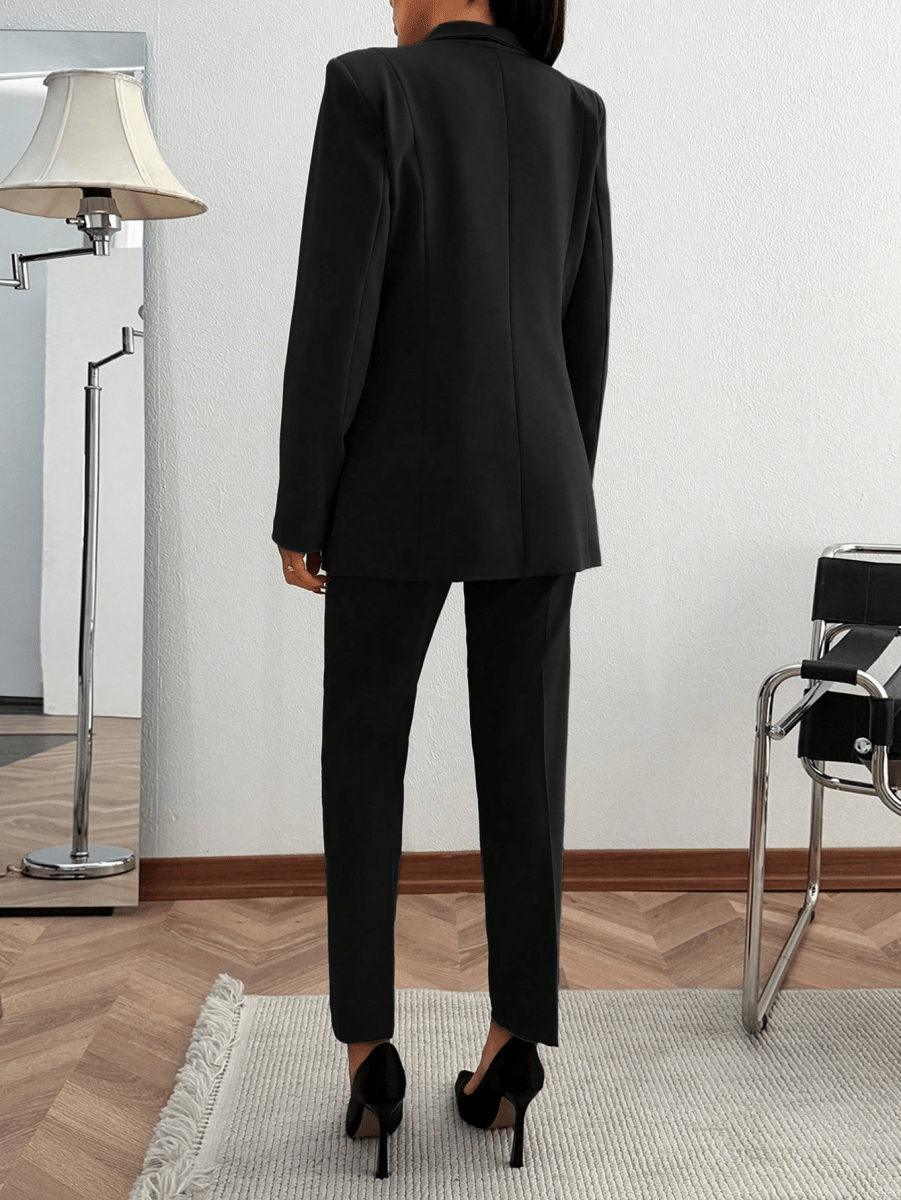 Monaco Set – Double-Breasted Blazer with Suit Pants