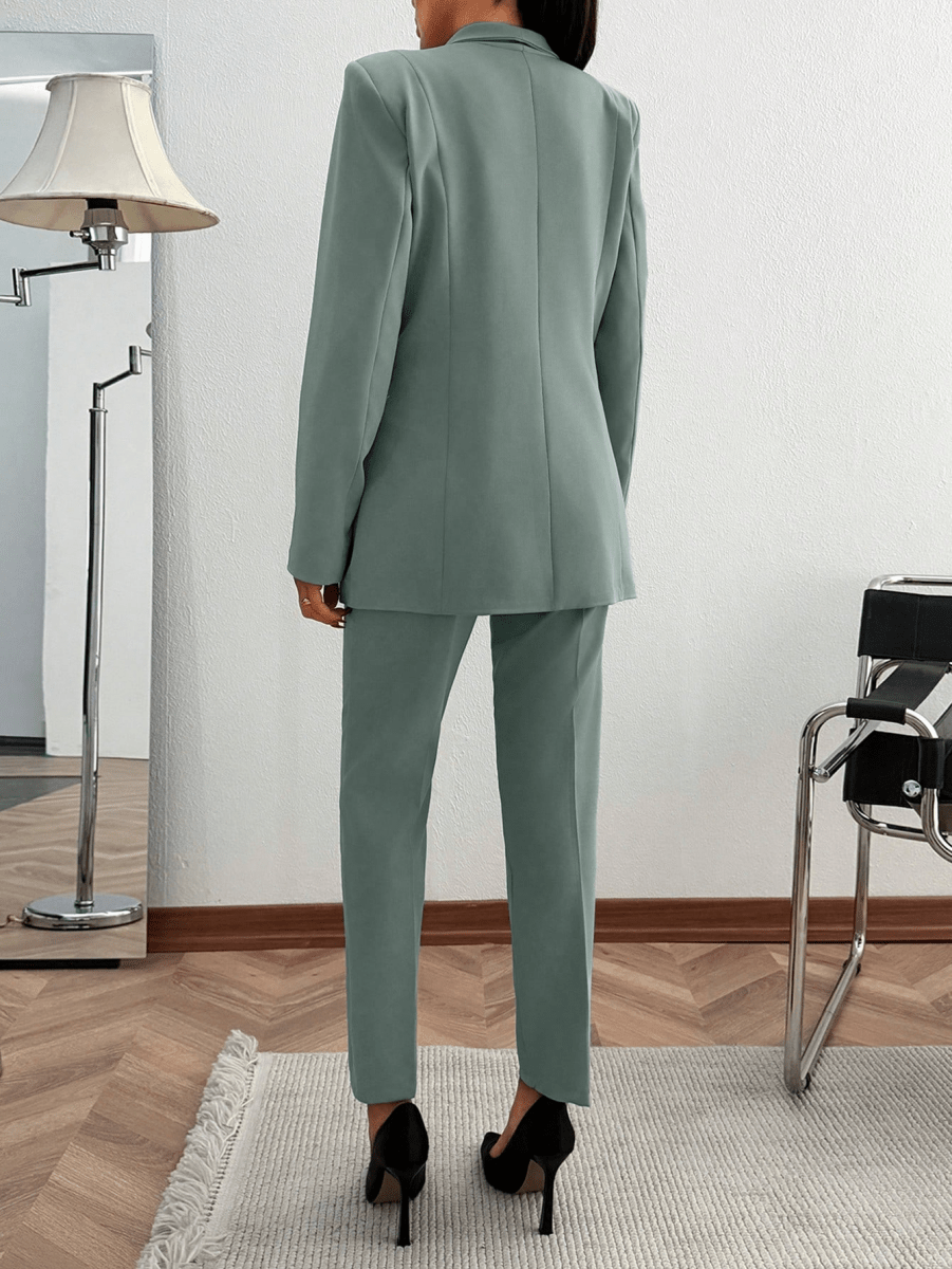 Monaco Set – Double-Breasted Blazer with Suit Pants