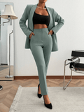 Monaco Set – Double-Breasted Blazer with Suit Pants