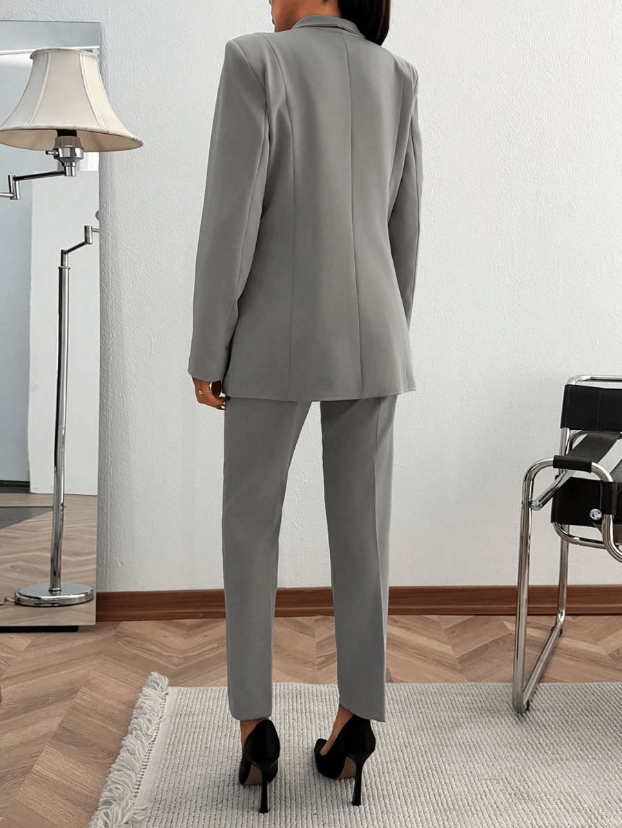 Monaco Set – Double-Breasted Blazer with Suit Pants