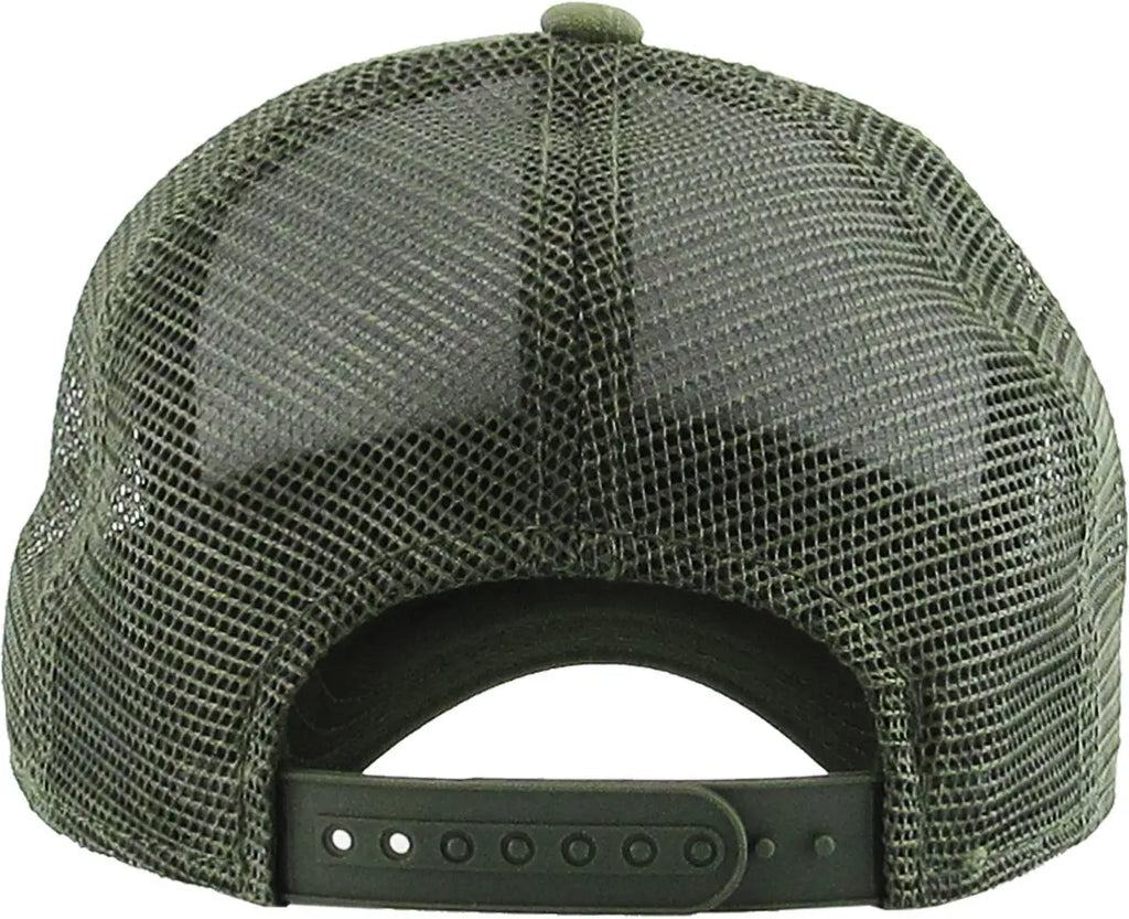 Olive Classic 5 Panel Mesh Back