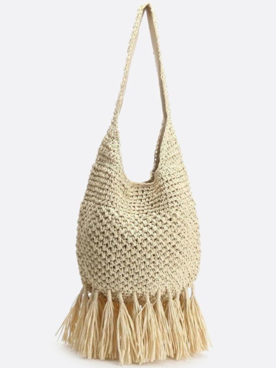straw tote bag
