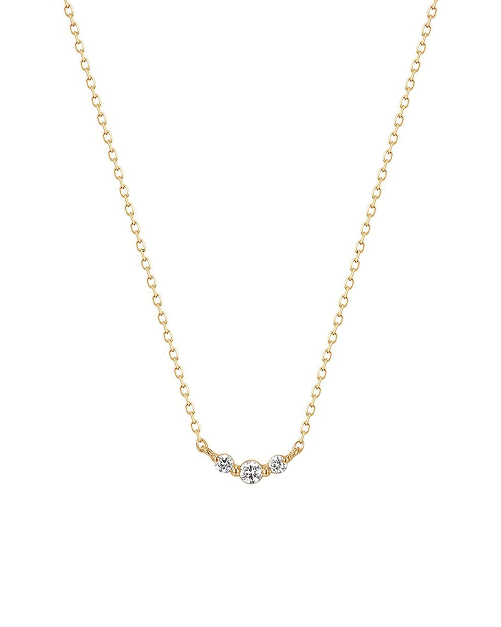 Graduated CZ Necklace