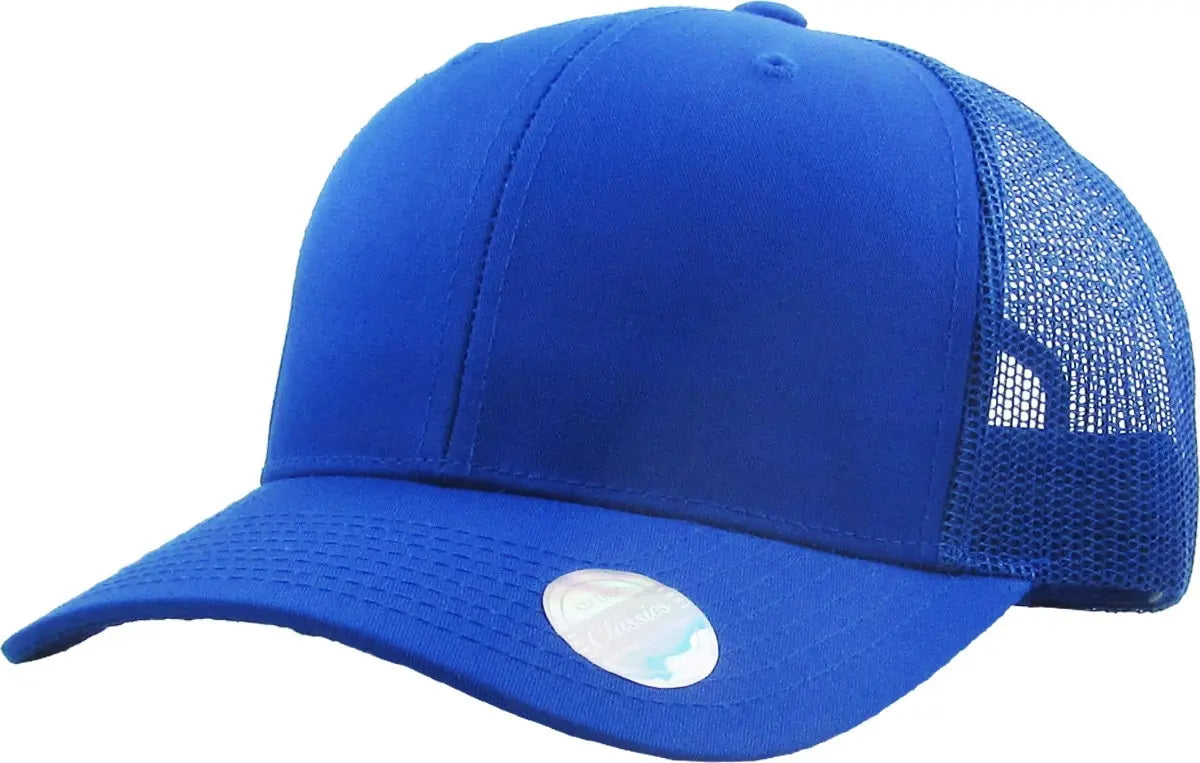 Royal Blue Classic 6 Panel Mesh Back