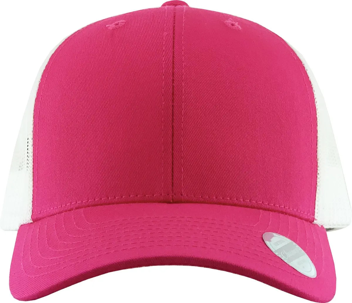 Red-White Classic 6 Panel Mesh Back