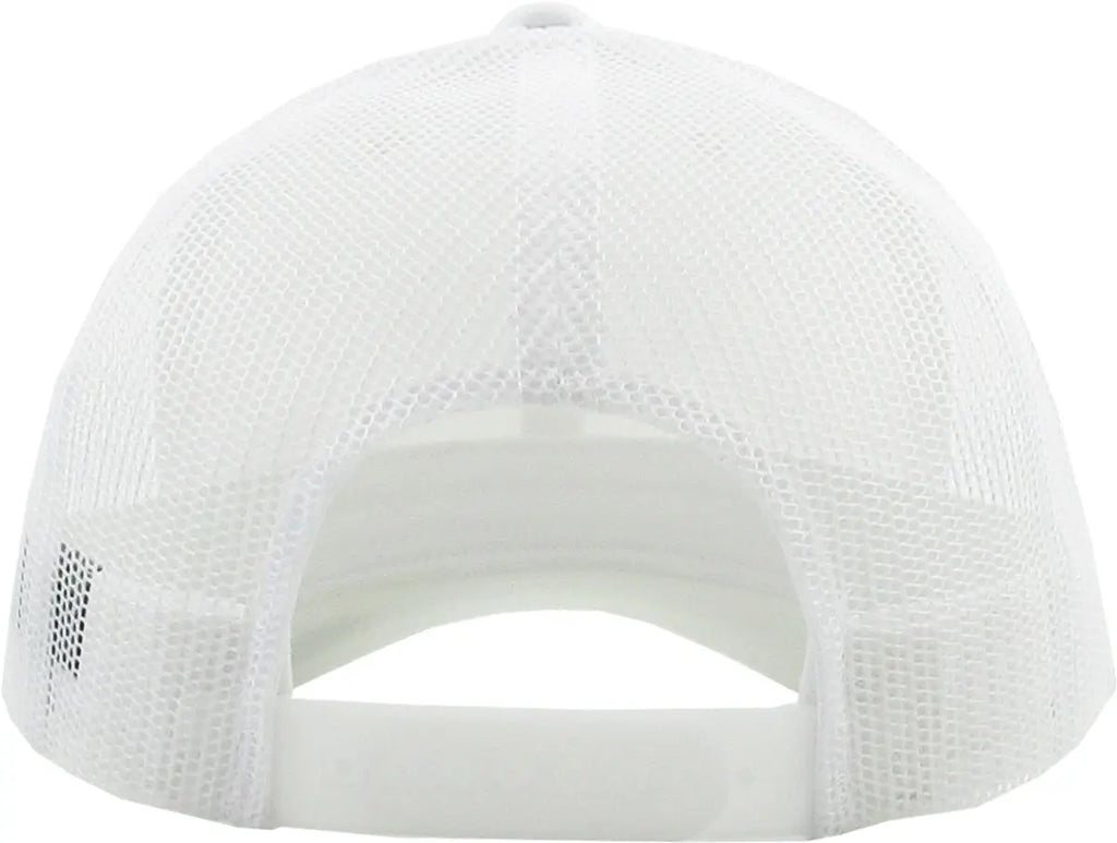 White Classic 6 Panel Mesh Back