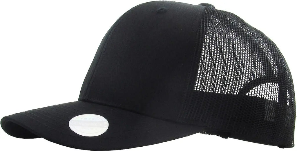 Full Black Classic 6 panel Mesh Back