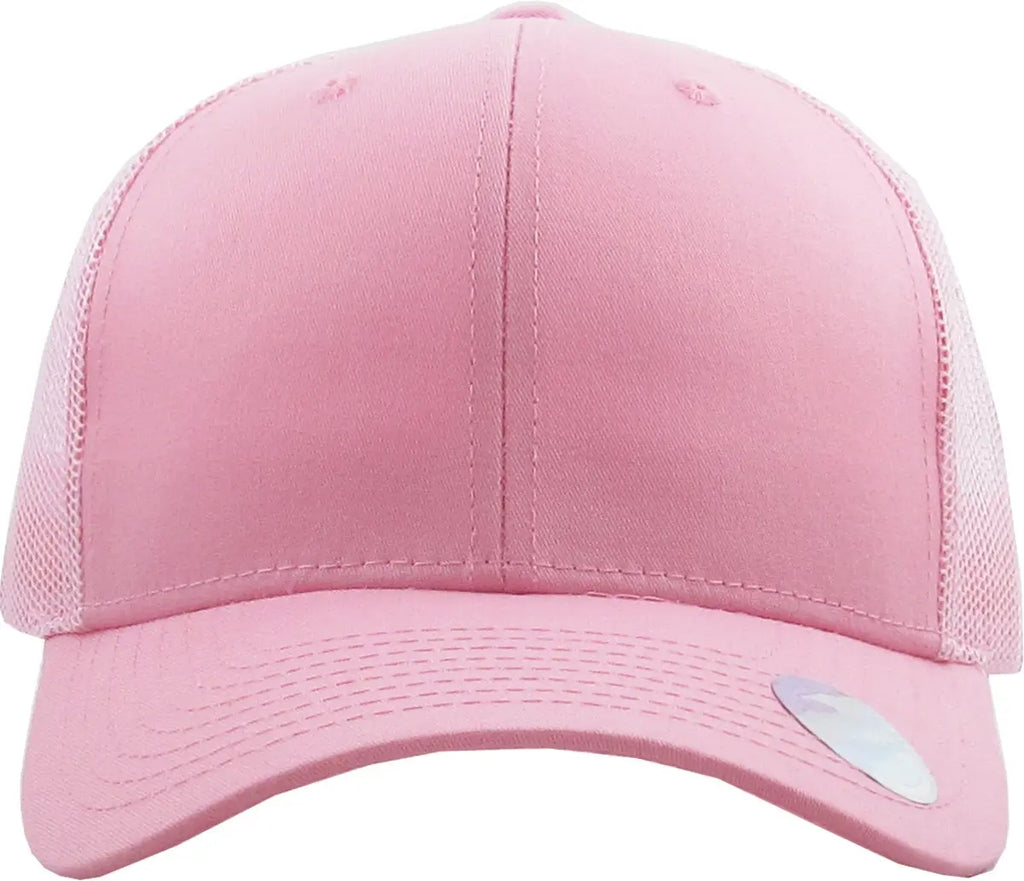 Light Rose Monochrome Classic 6 Panel Mesh Back