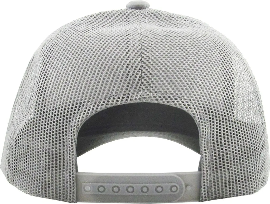 Full Grey Classic 6 Panel Mesh Back