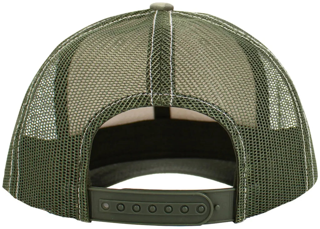 Olive Classic 6 Panel Mesh Back