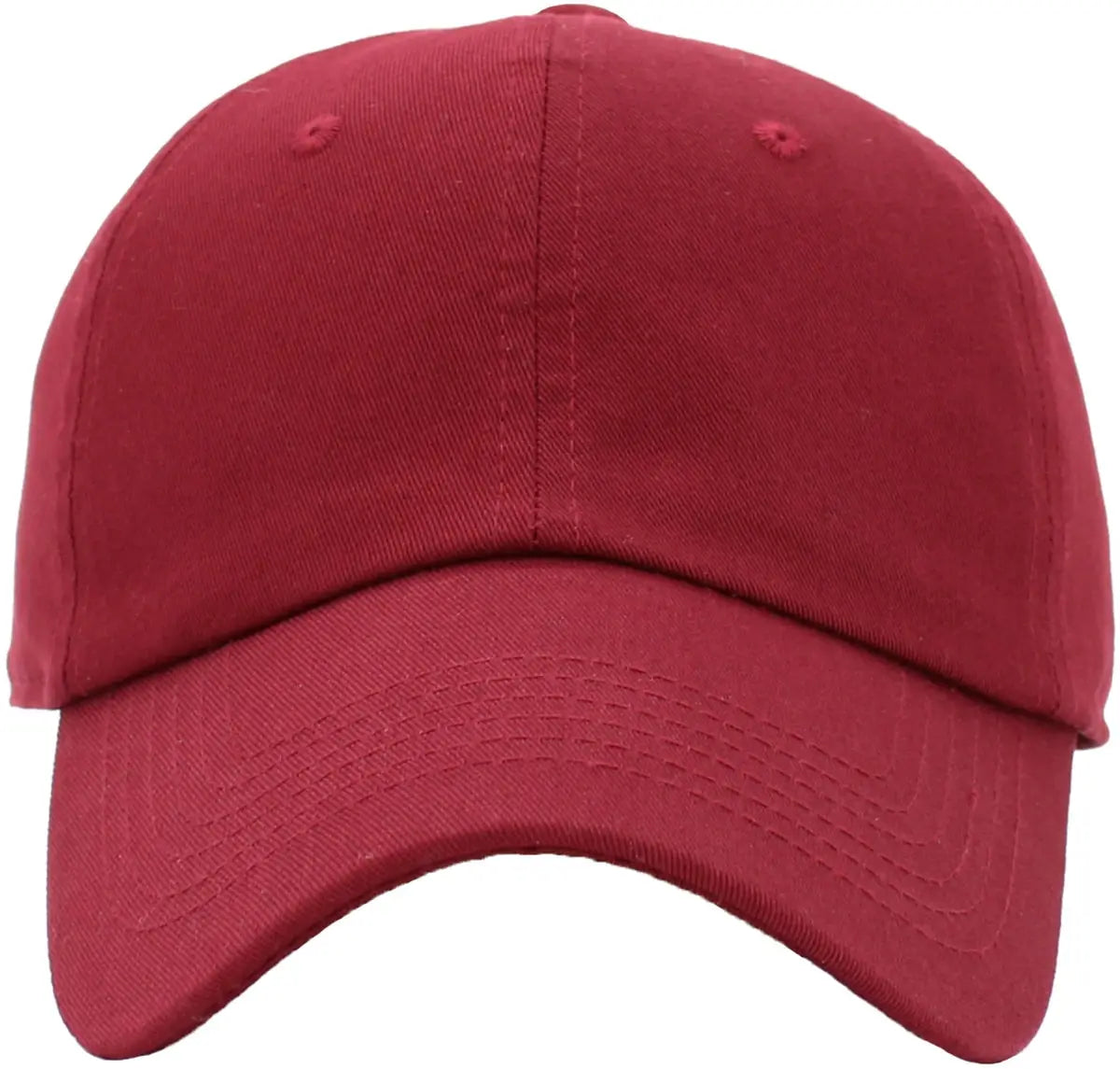 Burgundy Low Profile Baseball Cap