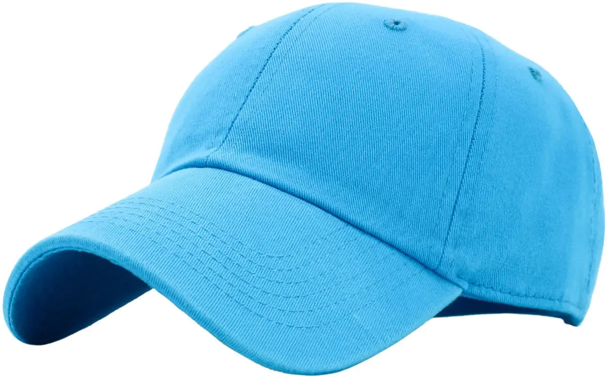 Light Blue Low Profile Baseball Cap