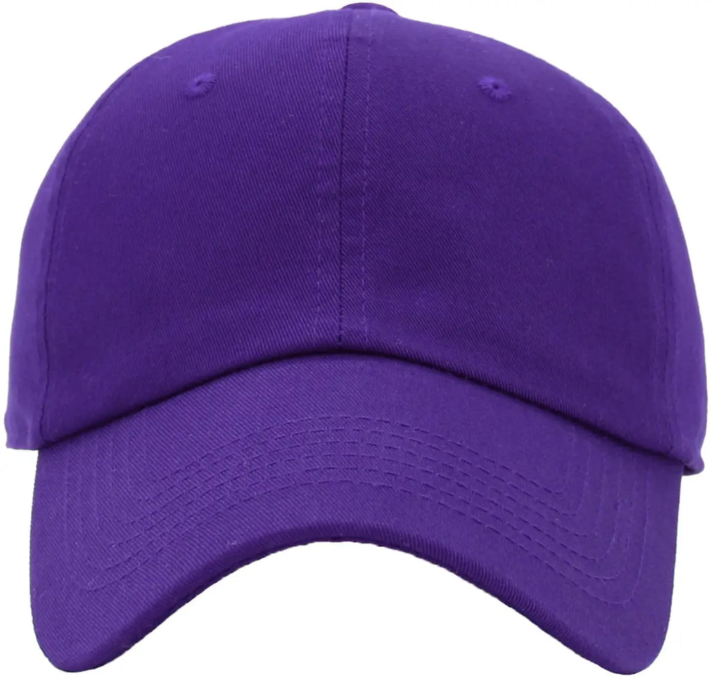 Purple Low Profile Baseball Cap