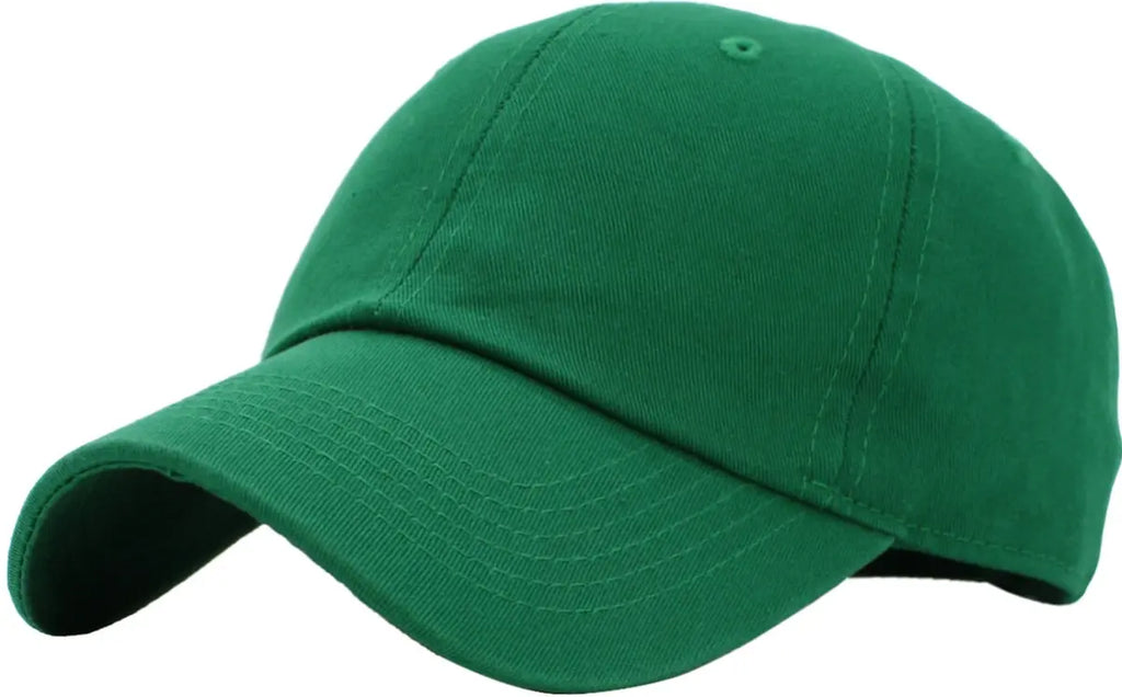 Forest Green Low Profile Baseball Cap