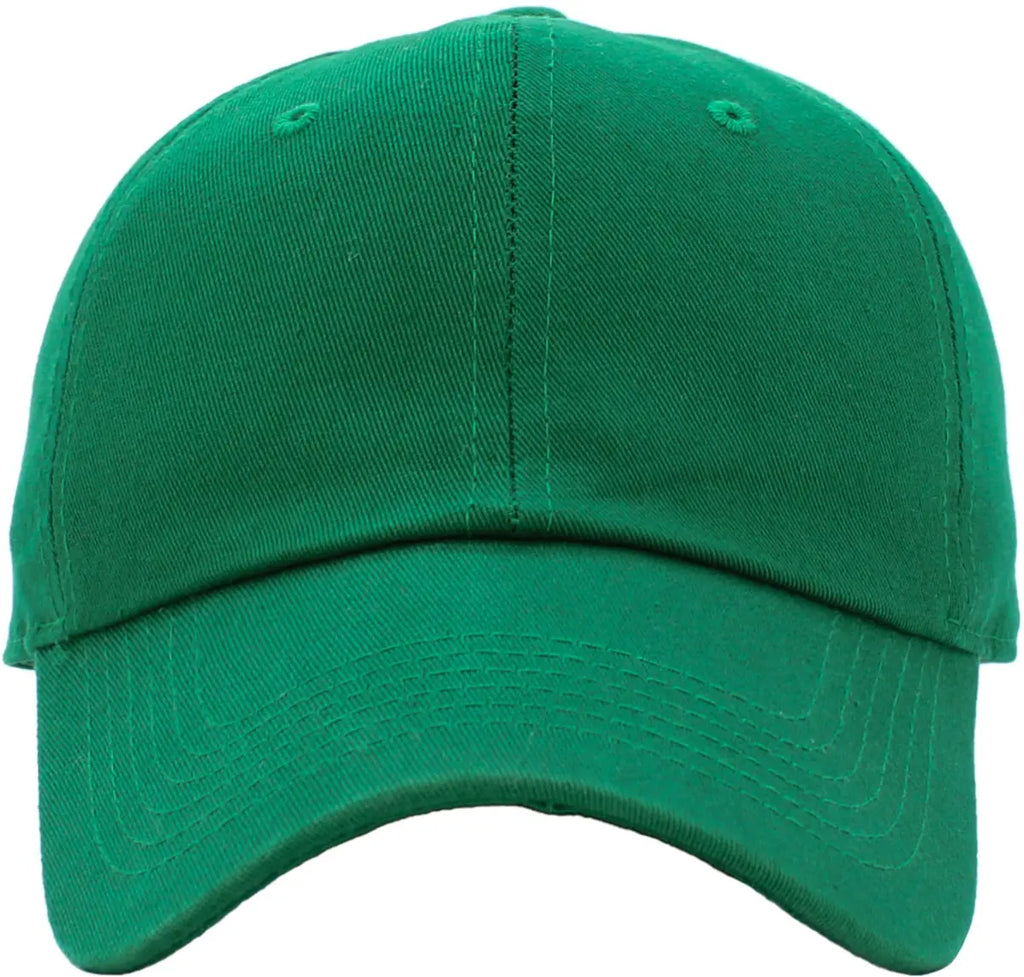 Forest Green Low Profile Baseball Cap