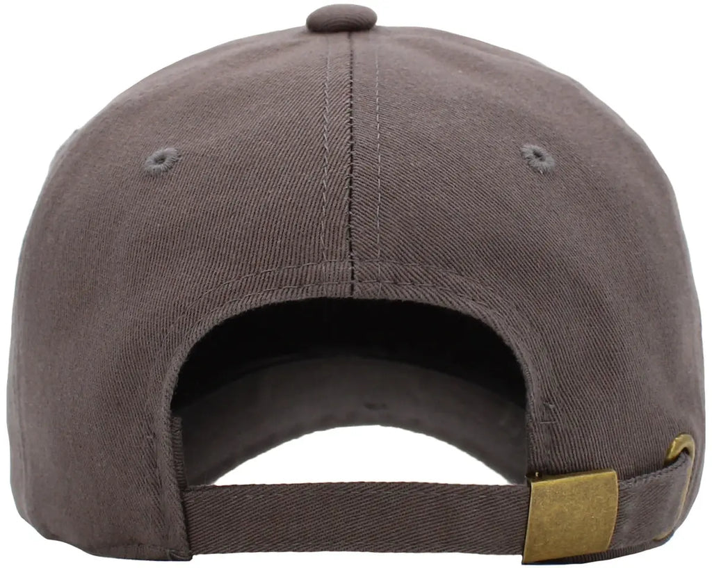 Dark Grey Low Profile Baseball Cap