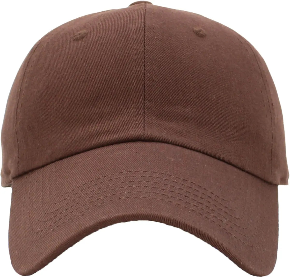 Brown Low Profile Baseball Cap