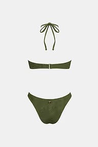 x JOJO Sweetheart Neck Bikini, Medium Waist